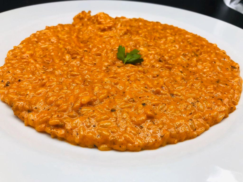 Risotto crema di scampi <br>2 Porzioni