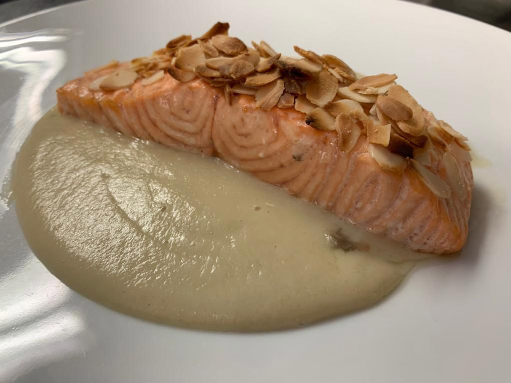 Salmone in crosta