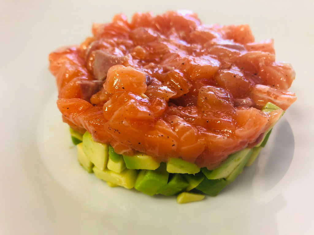 Tartara di salmone